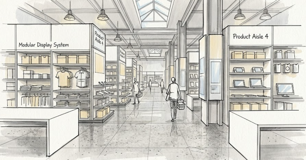 Store Concept Sketch